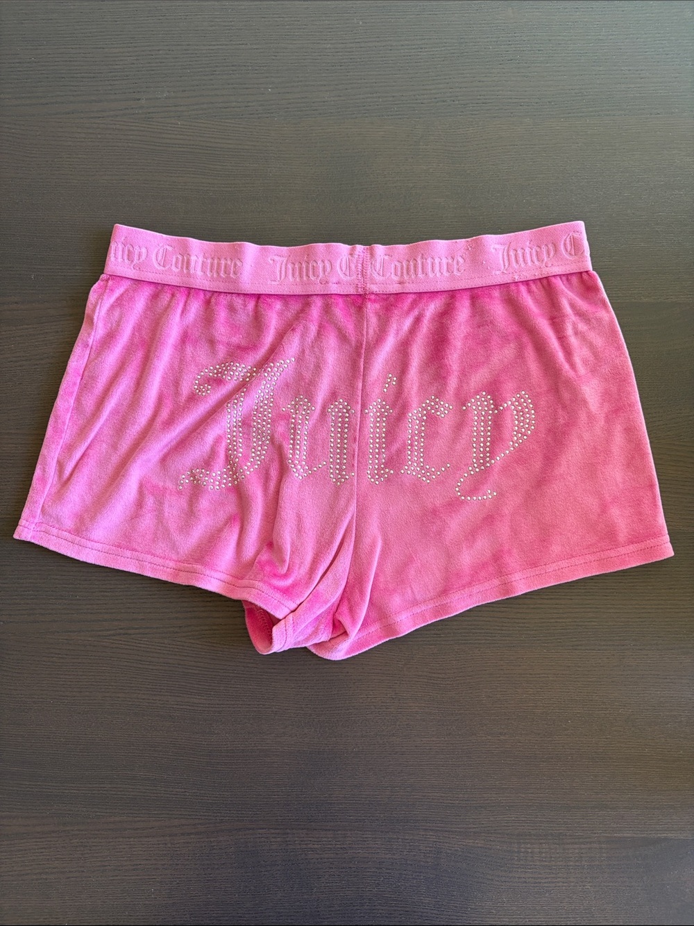 Juicy Couture pink embellished sleepwear shorts Size M